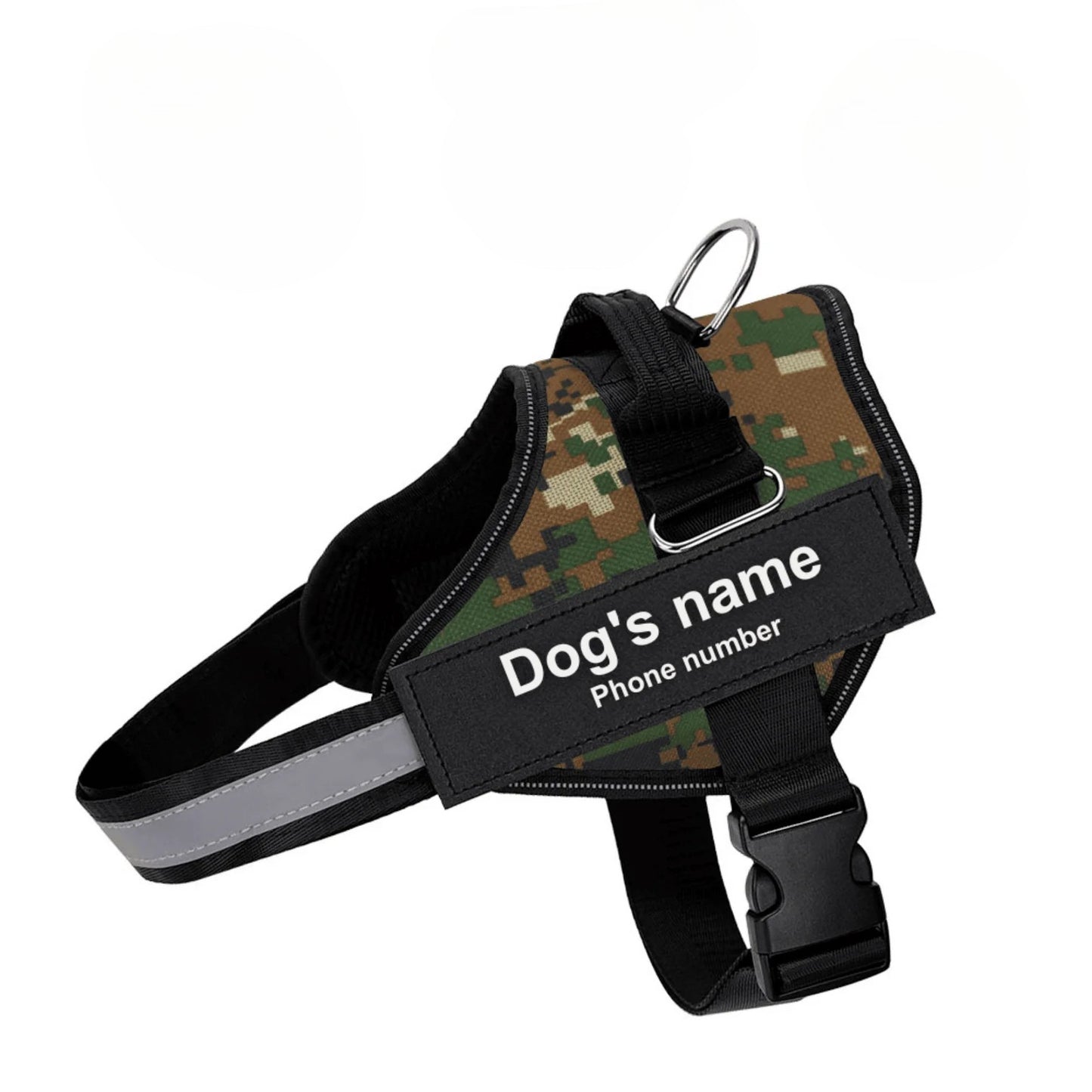 Personalized No-Pull Dog Harness with Name