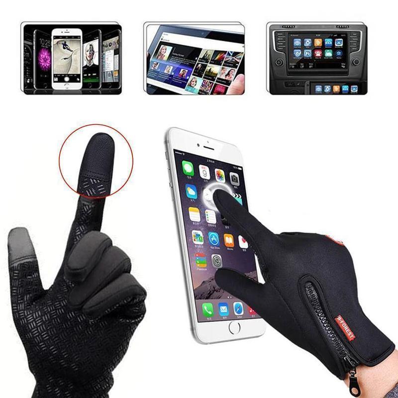 Warm Winter Gloves, Windproof, Waterproof, Touchscreen Compatible