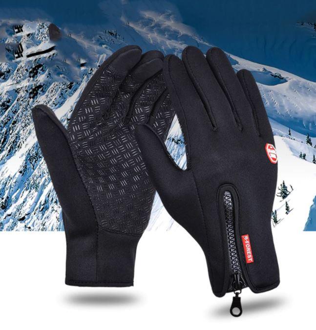 Warm Winter Gloves, Windproof, Waterproof, Touchscreen Compatible