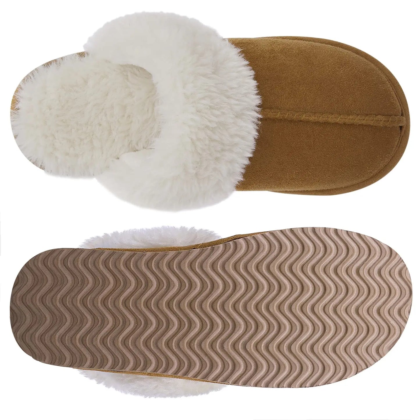 ComfyFur Women's Memory Foam Slippers