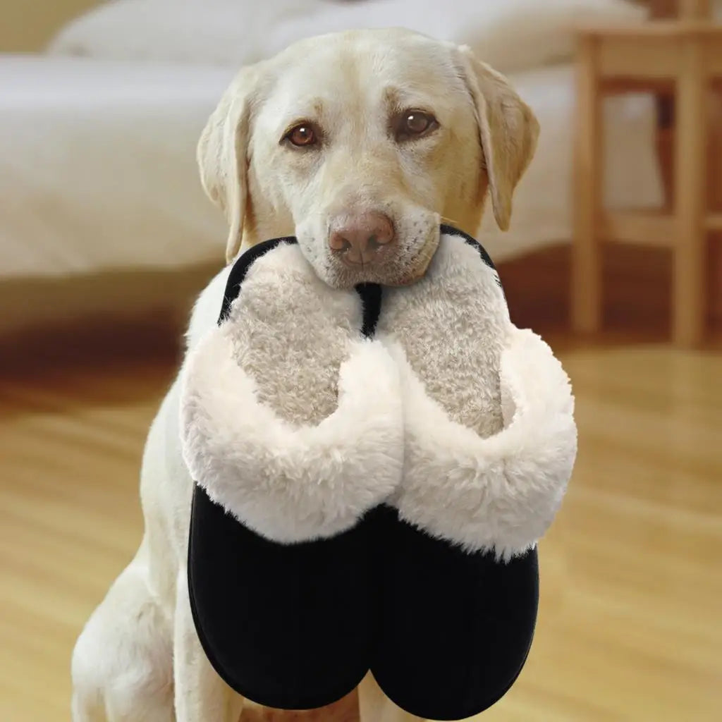 ComfyFur Women's Memory Foam Slippers