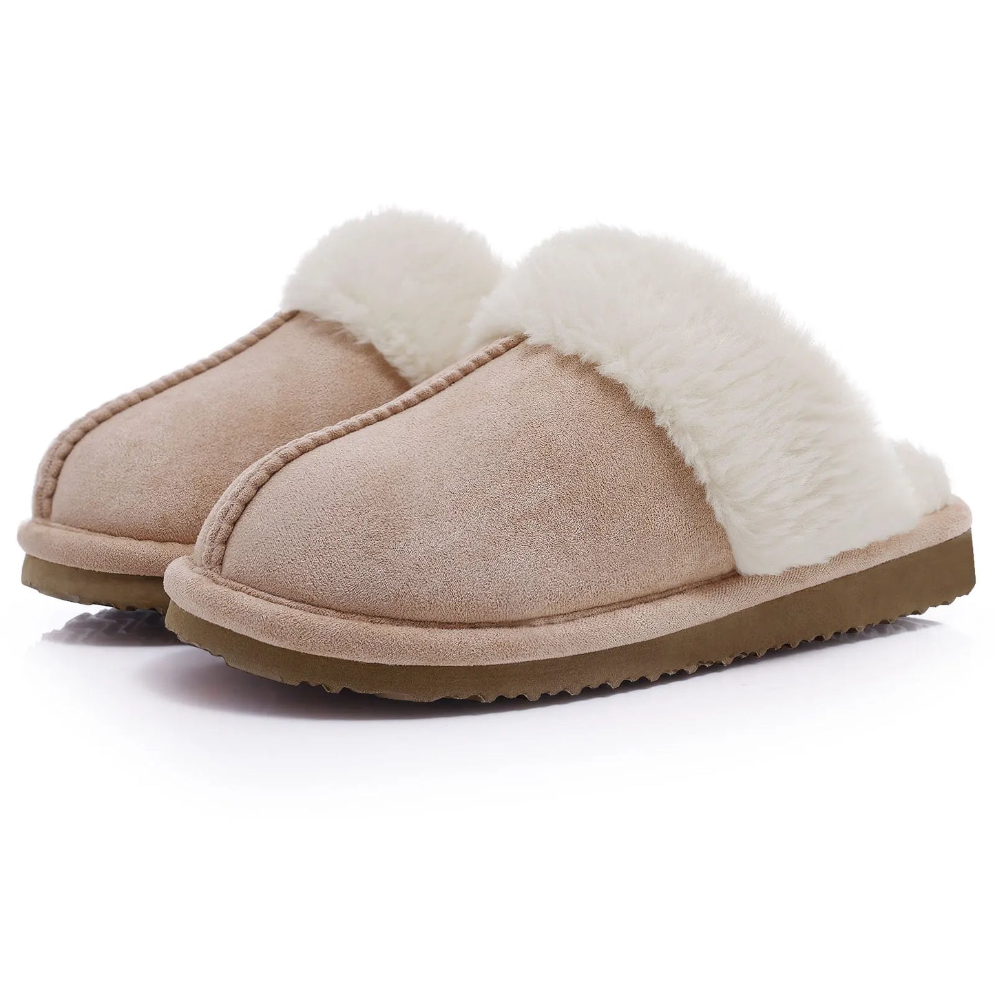 ComfyFur Women's Memory Foam Slippers
