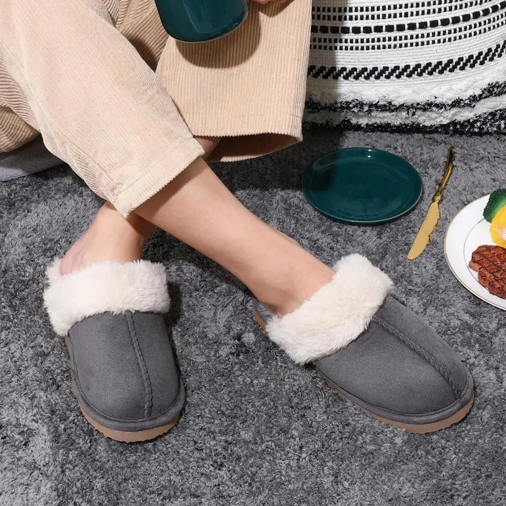 ComfyFur Women's Memory Foam Slippers