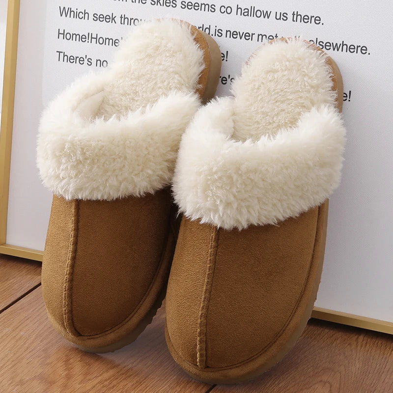 ComfyFur Women's Memory Foam Slippers