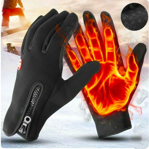 Warm Winter Gloves, Windproof, Waterproof, Touchscreen Compatible