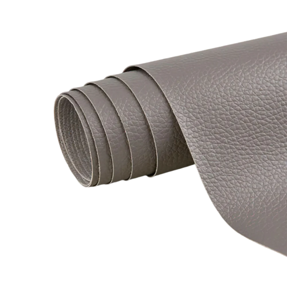 Self-adhesive leather repair patch