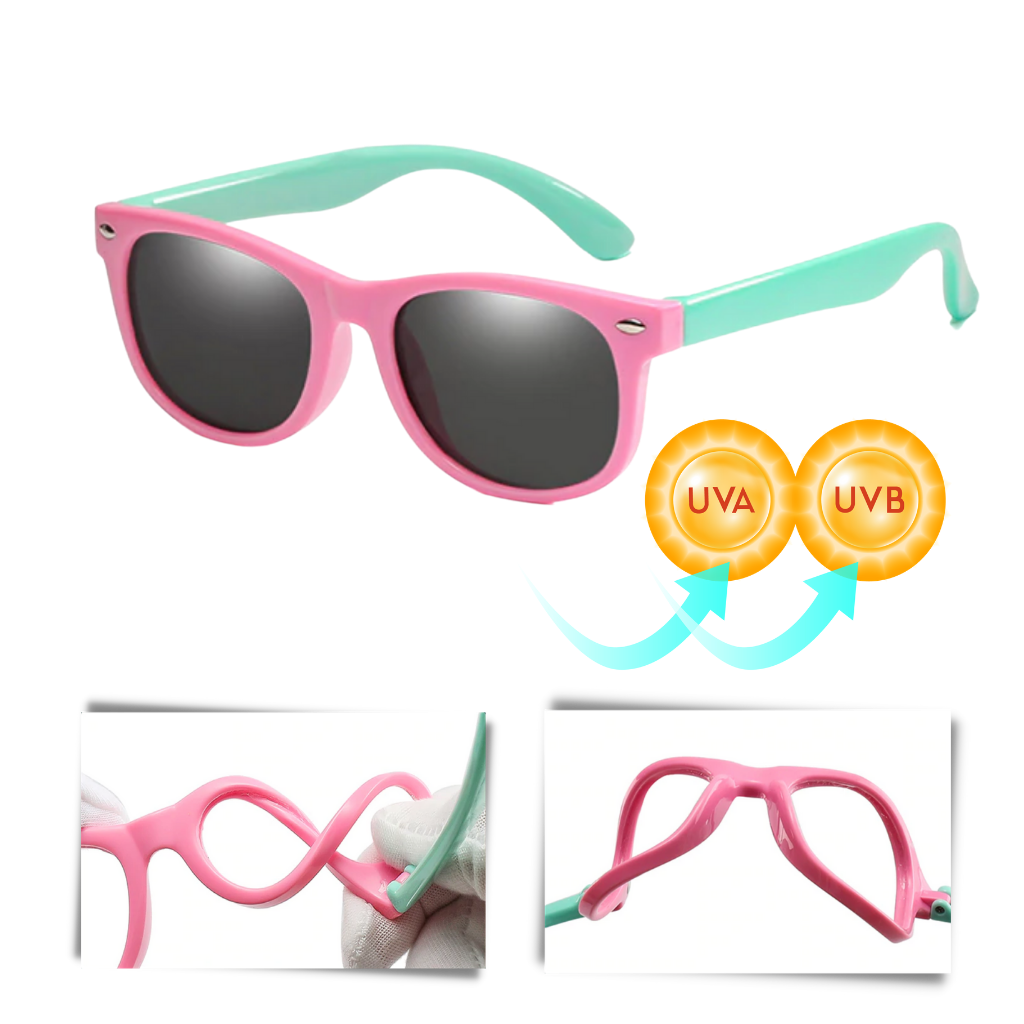 Flexible Polarized Kids Sunglasses