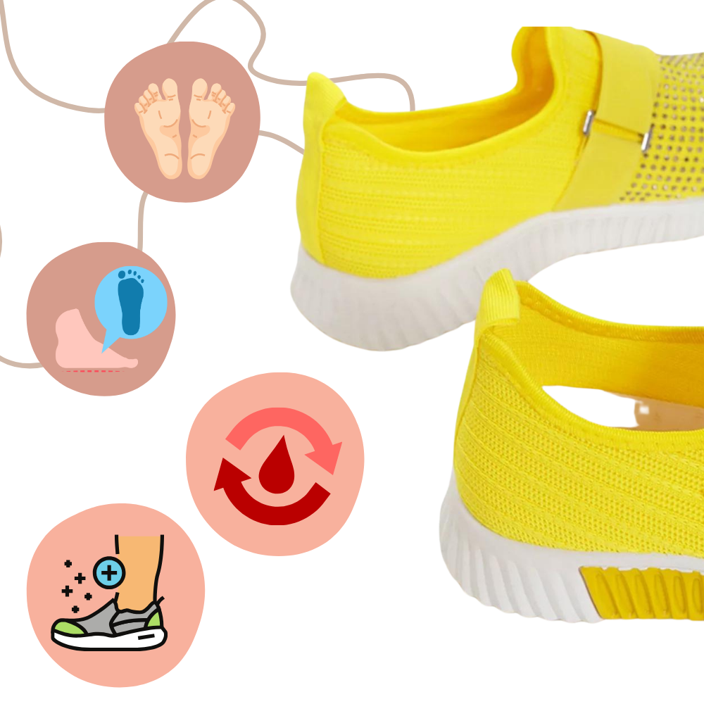 Ultra-Light Velcro Straps Orthopedic Sneakers