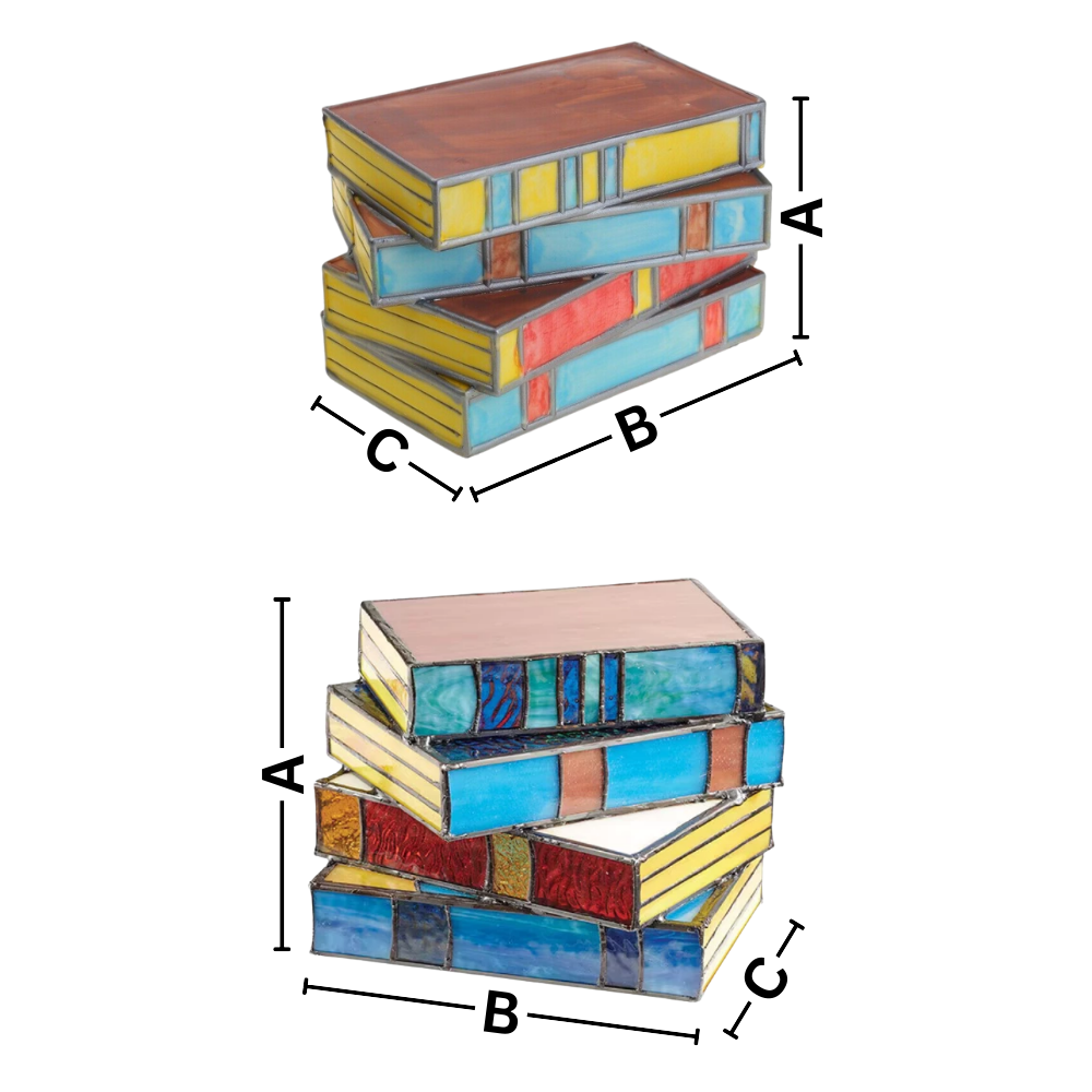 Timeless Stacked Books Lamp
