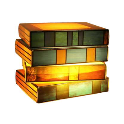 Timeless Stacked Books Lamp