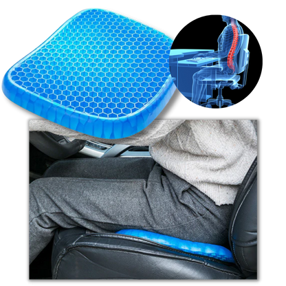 Gel seat cushion for pressure relief