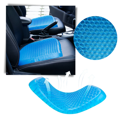 Gel seat cushion for pressure relief