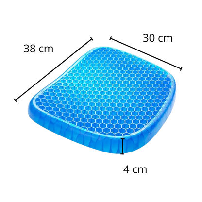 Gel seat cushion for pressure relief