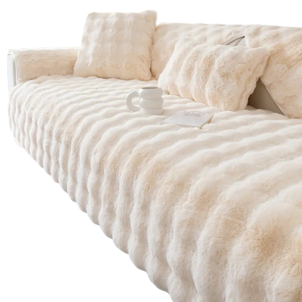 Luxurious Polyester Plush Couch Covers