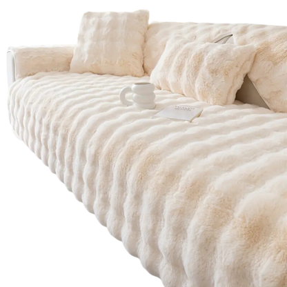 Luxurious Polyester Plush Couch Covers