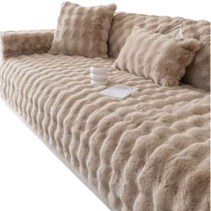 Luxurious Polyester Plush Couch Covers