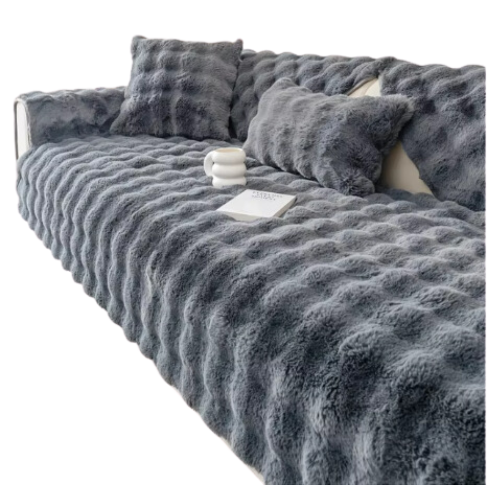 Luxurious Polyester Plush Couch Covers