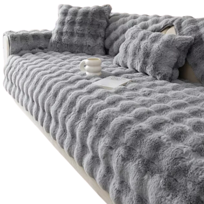 Luxurious Polyester Plush Couch Covers