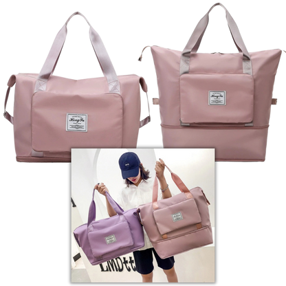 Multi use expandable and foldable travel bag