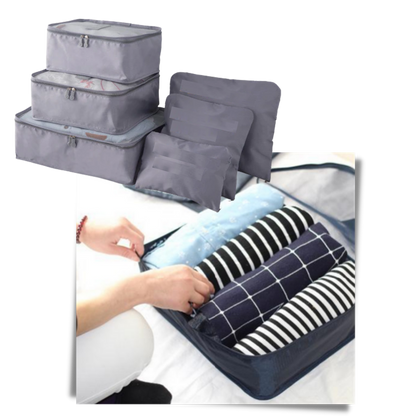 Set of 6 Small Travel Bags for Suitcase
