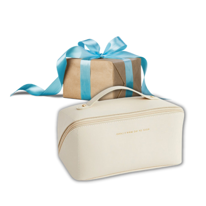 High-Capacity Makeup Travel Bag