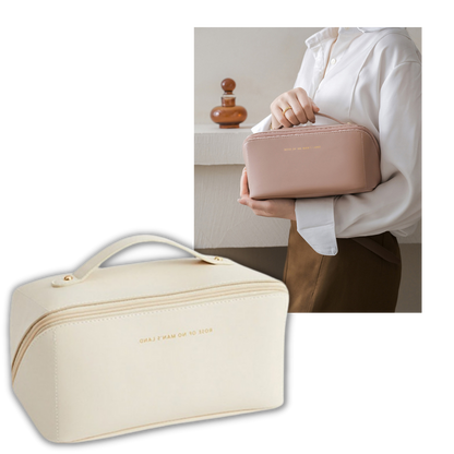 High-Capacity Makeup Travel Bag