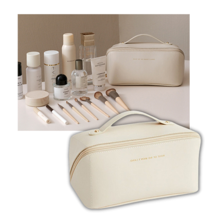 High-Capacity Makeup Travel Bag