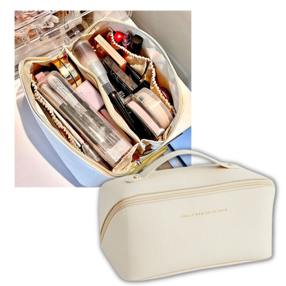 High-Capacity Makeup Travel Bag