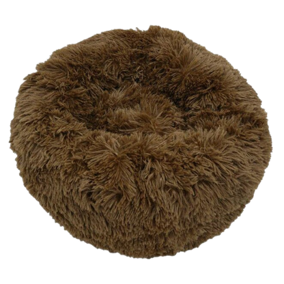 Fluffy Plush Donut Pet Bed